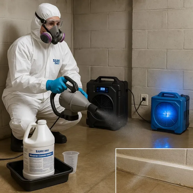 Sanitization and Odor Removal process in Staunton, IL