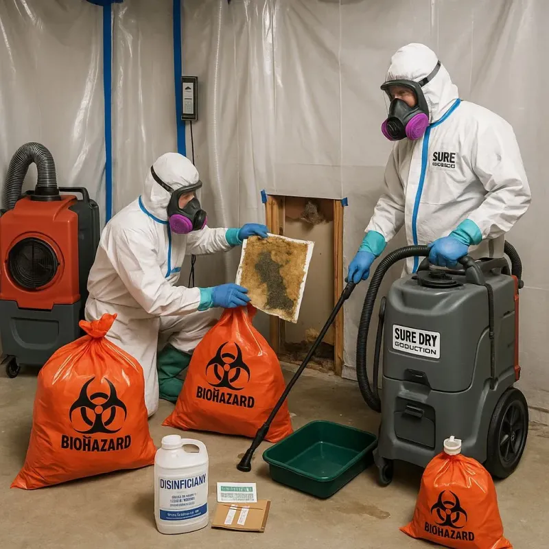 Contaminated Water Handling Protocols process in Staunton, IL