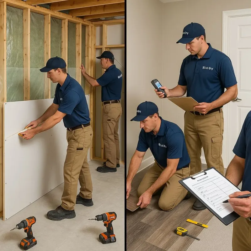 Repairs and Reconstruction process in Staunton, IL